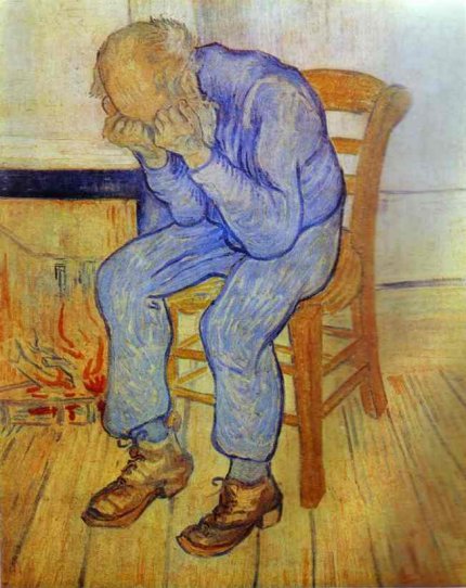 Vincent Van Gogh - Old Man in Sorrow (1890)